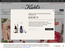 Tablet Screenshot of kiehls.es