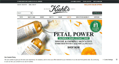 Desktop Screenshot of kiehls.co.uk