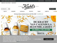 Tablet Screenshot of kiehls.nl