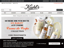 Tablet Screenshot of kiehls.de