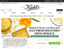 Tablet Screenshot of kiehls.ch