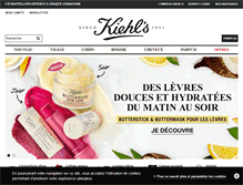 Tablet Screenshot of kiehls.fr